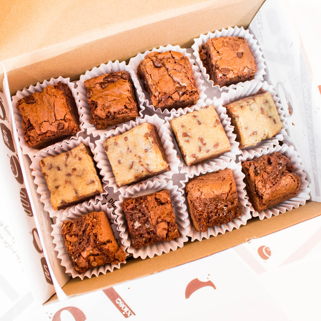 Box of 24 mini brownies
