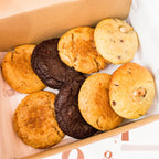 Caja de 8 cookies rellenas veganas