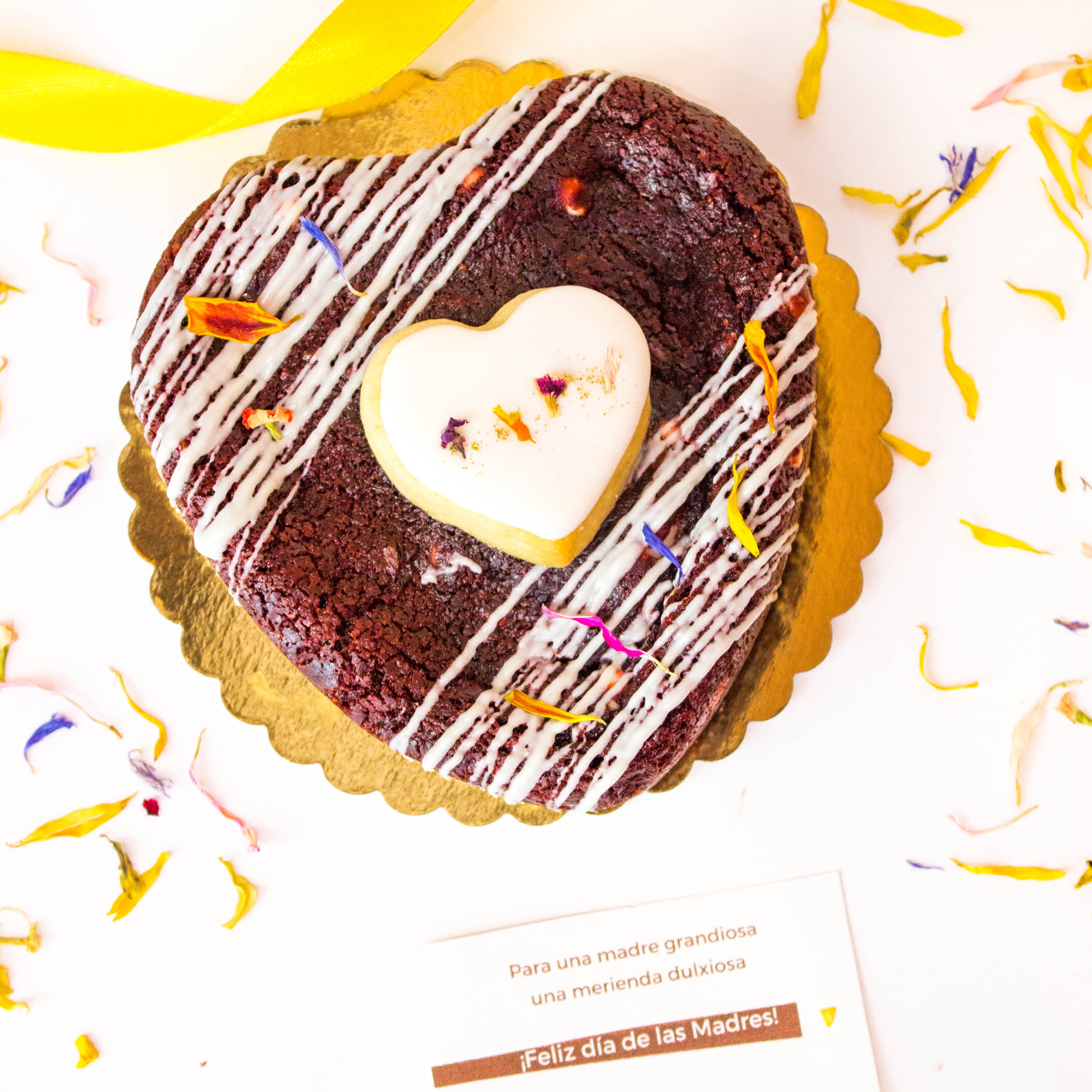 -Maxicookie de Red Velvet "Edición Día de las Madres-