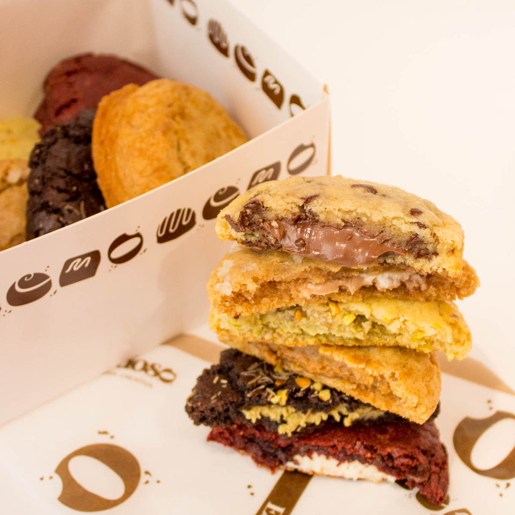 -Box of 8 filled cookies-