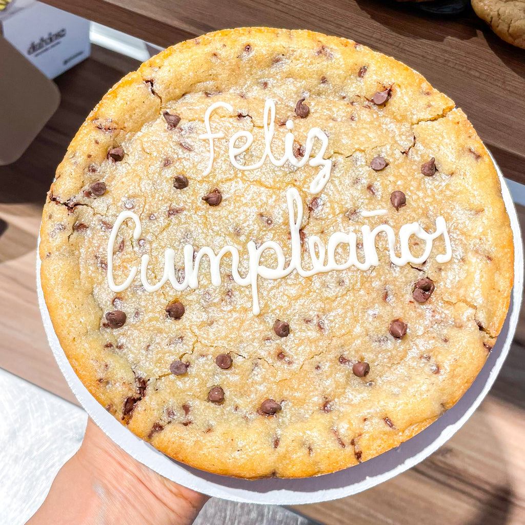 Cookie tarta rellena de Nutella