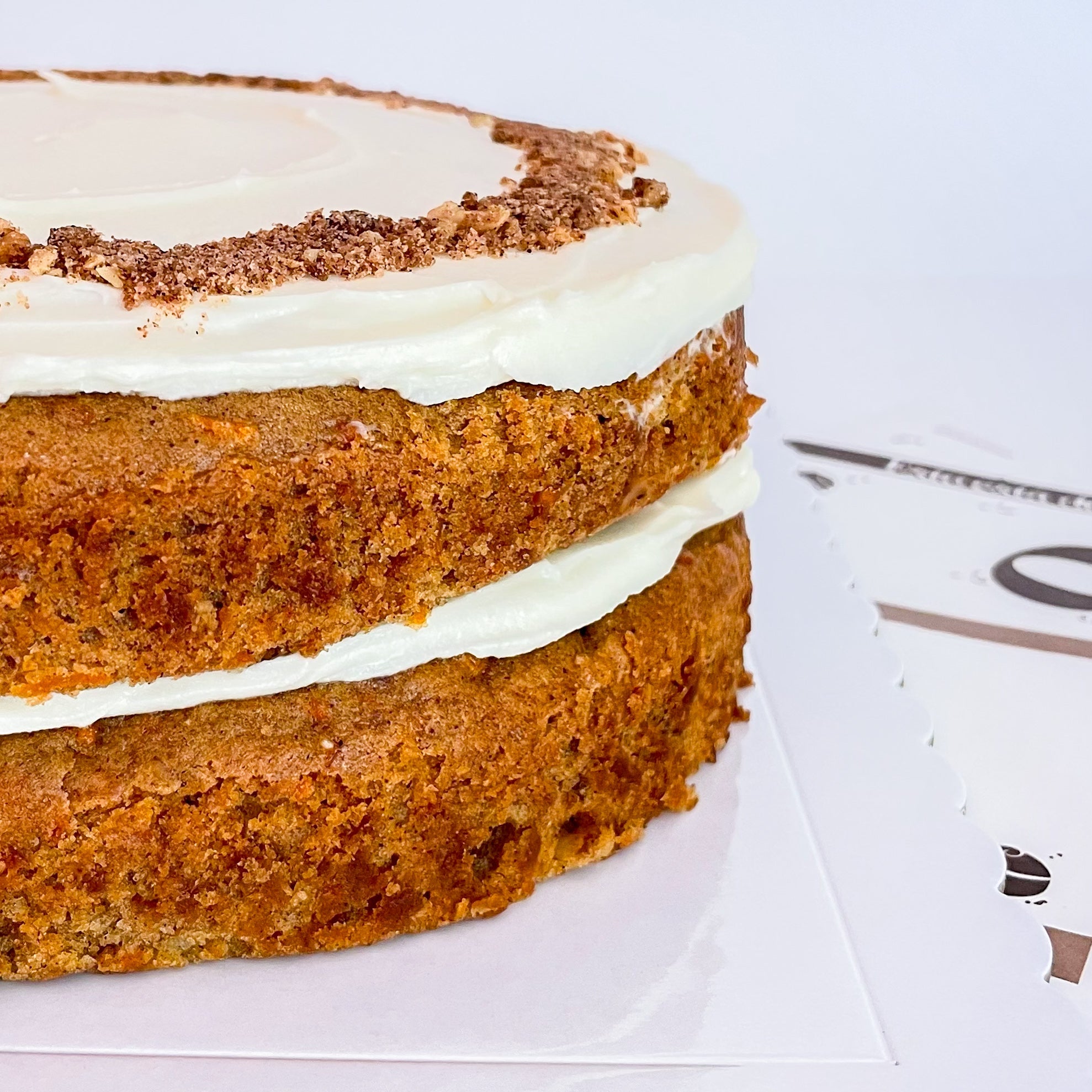 Tarta de Zanahoria con glaseado cremoso