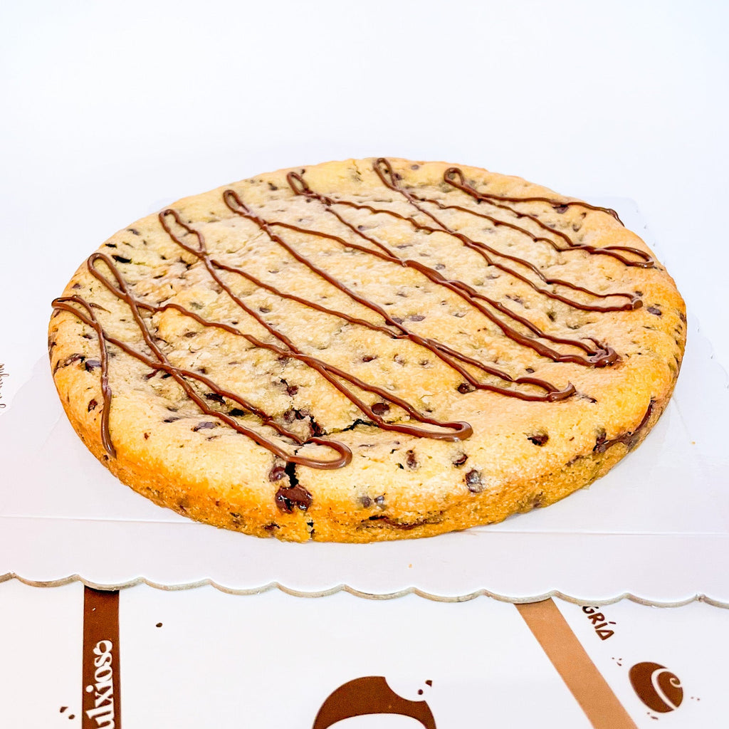 Cookie tarta rellena de Nutella
