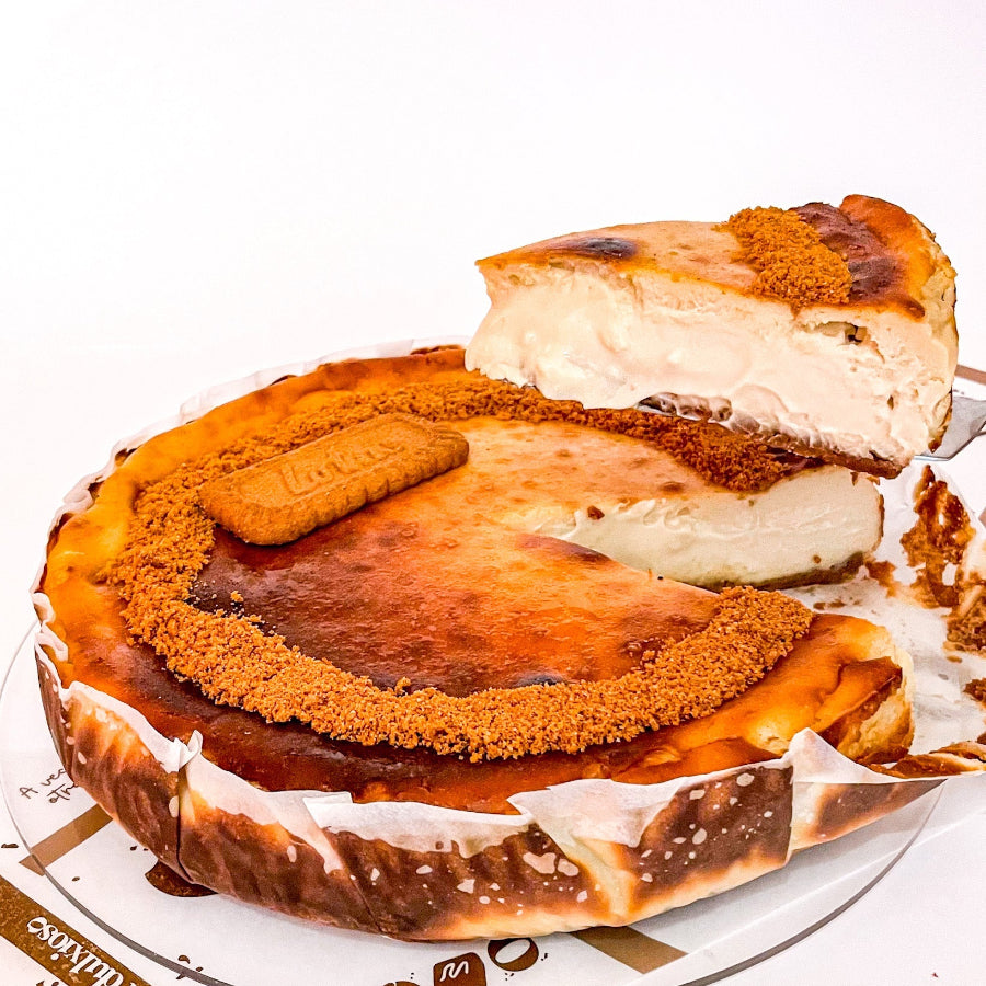 Tarta de queso con Lotus Biscoff 8-10 porciones